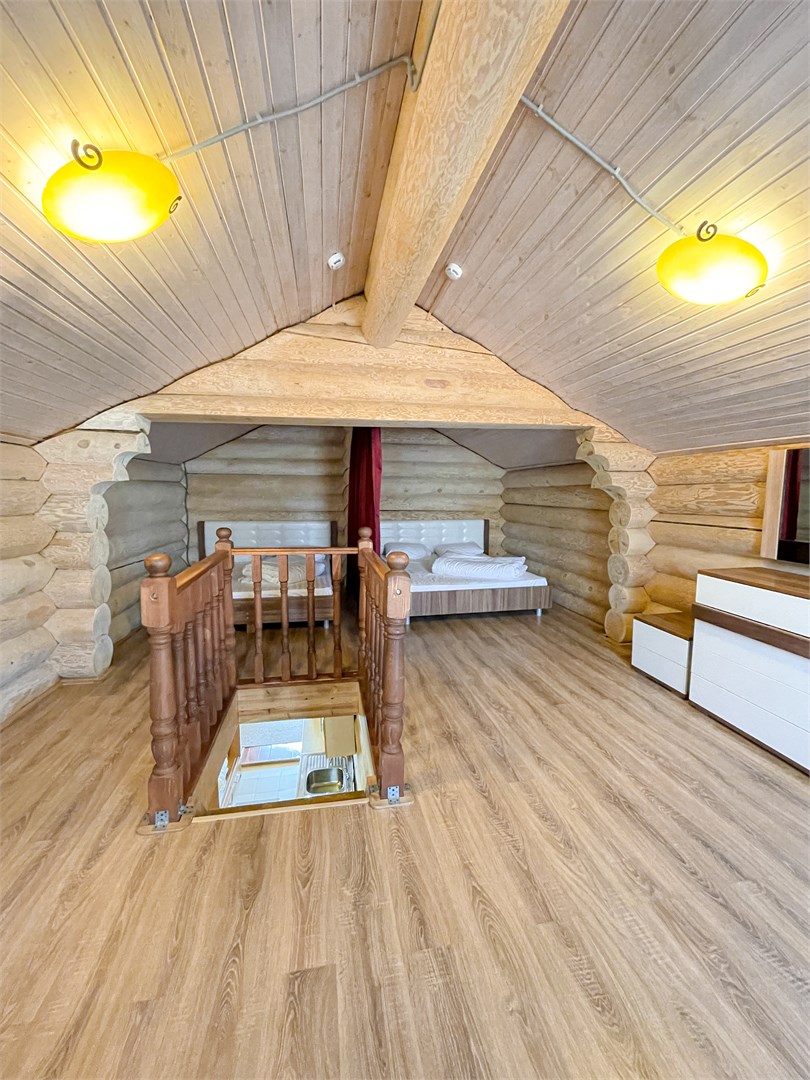 Дом №3 "Дом охотника" (десятиместный) в Рублино