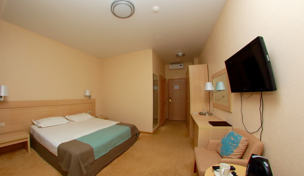 First category/Первая категория (стандарт) двухместный однокомнатный, 1 Корпус в Теплое море