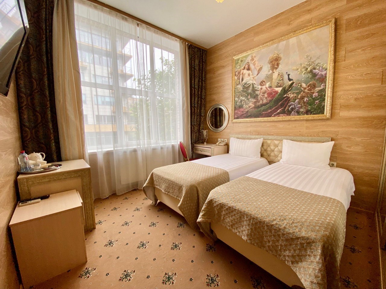 Стандарт с двумя раздельными кроватями в Azimut Отель Дербеневская Москва