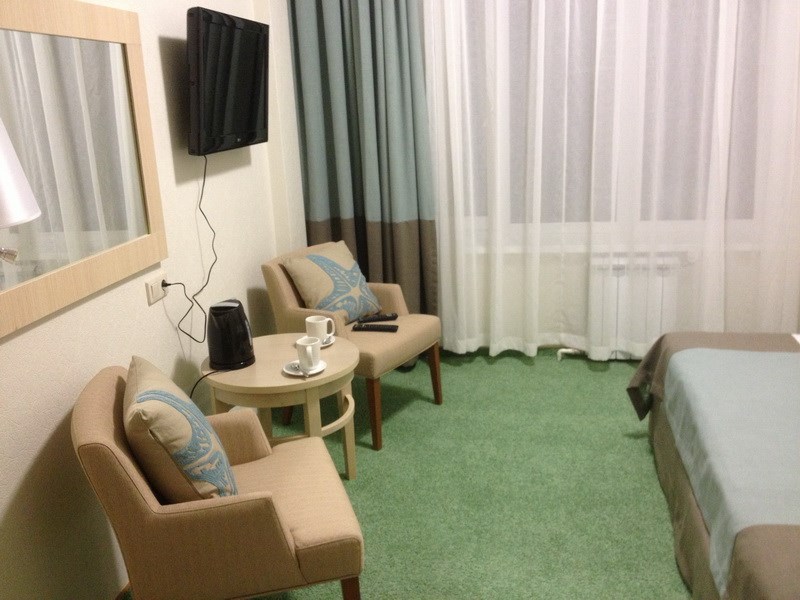 Luxe/Люкс (Бизнес) двухместный двухкомнатный, 1 Корпус в Теплое море