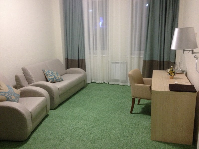 Luxe/Люкс (Бизнес) двухместный двухкомнатный, 1 Корпус в Теплое море