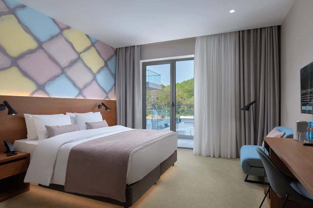 Стандарт с террасой c видом на лес в Abrau light resort&SPA