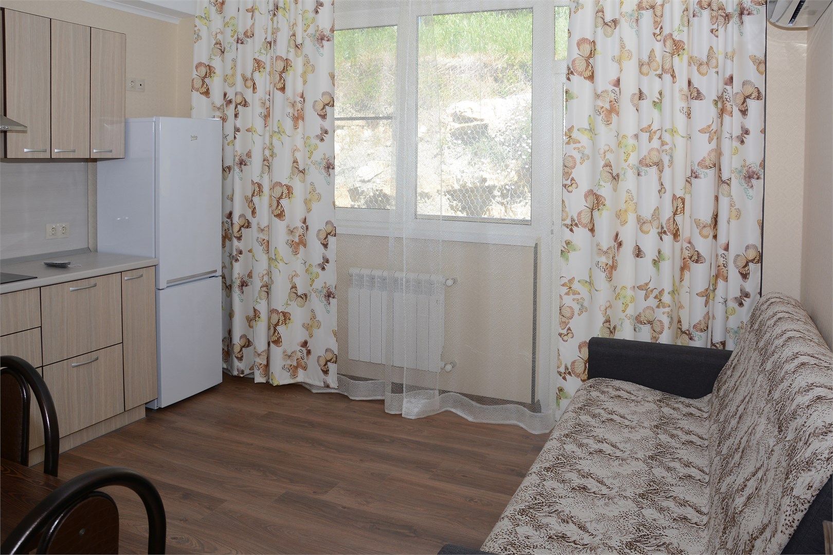 Апартаменты с 1 спальней и балконом в Solar