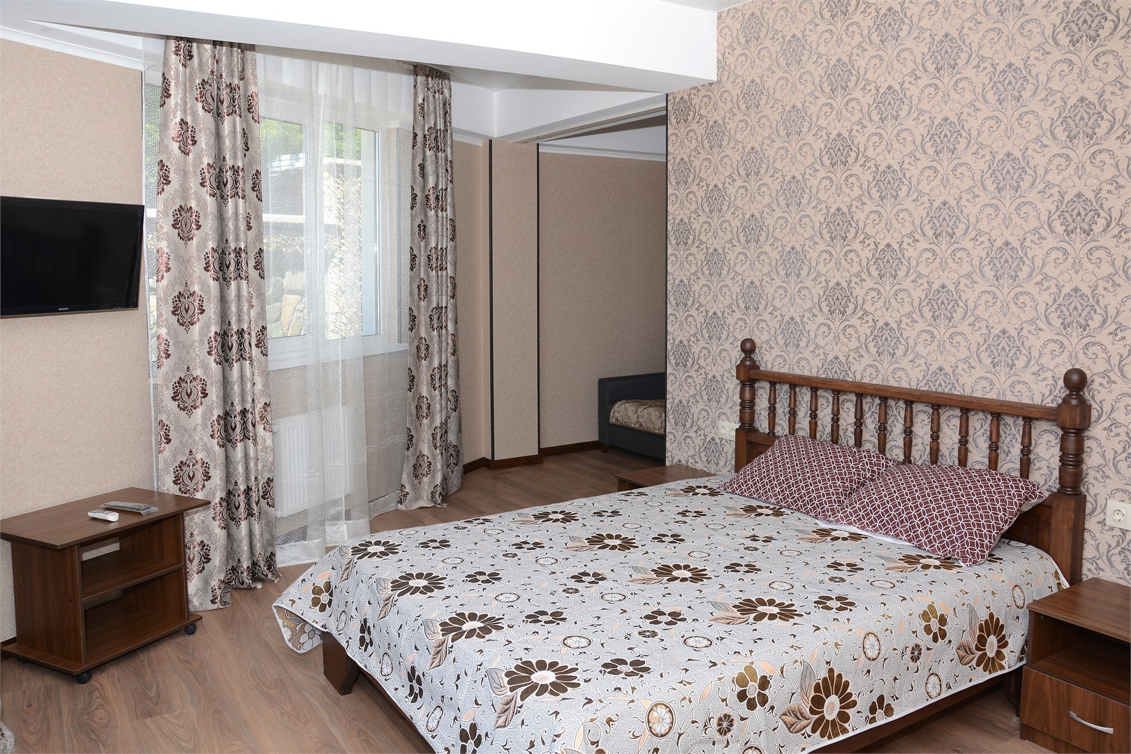 Апартаменты с 1 спальней и балконом+ в Solar