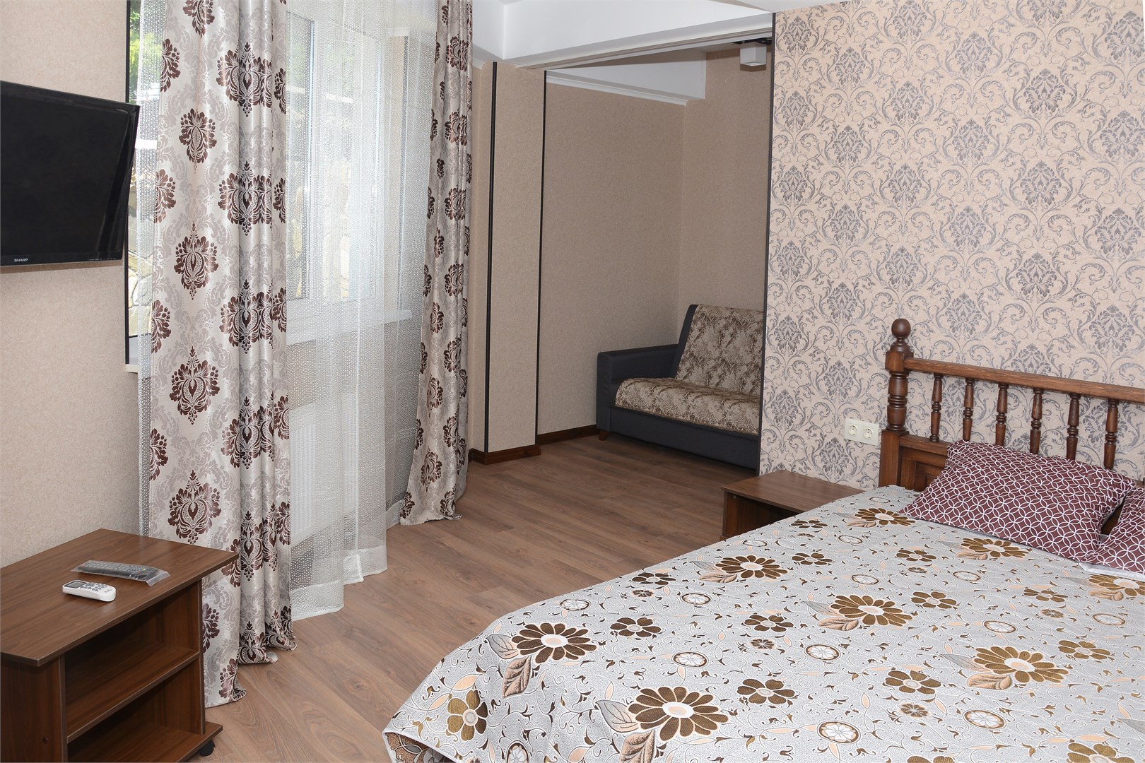 Апартаменты с 1 спальней и балконом+ в Solar