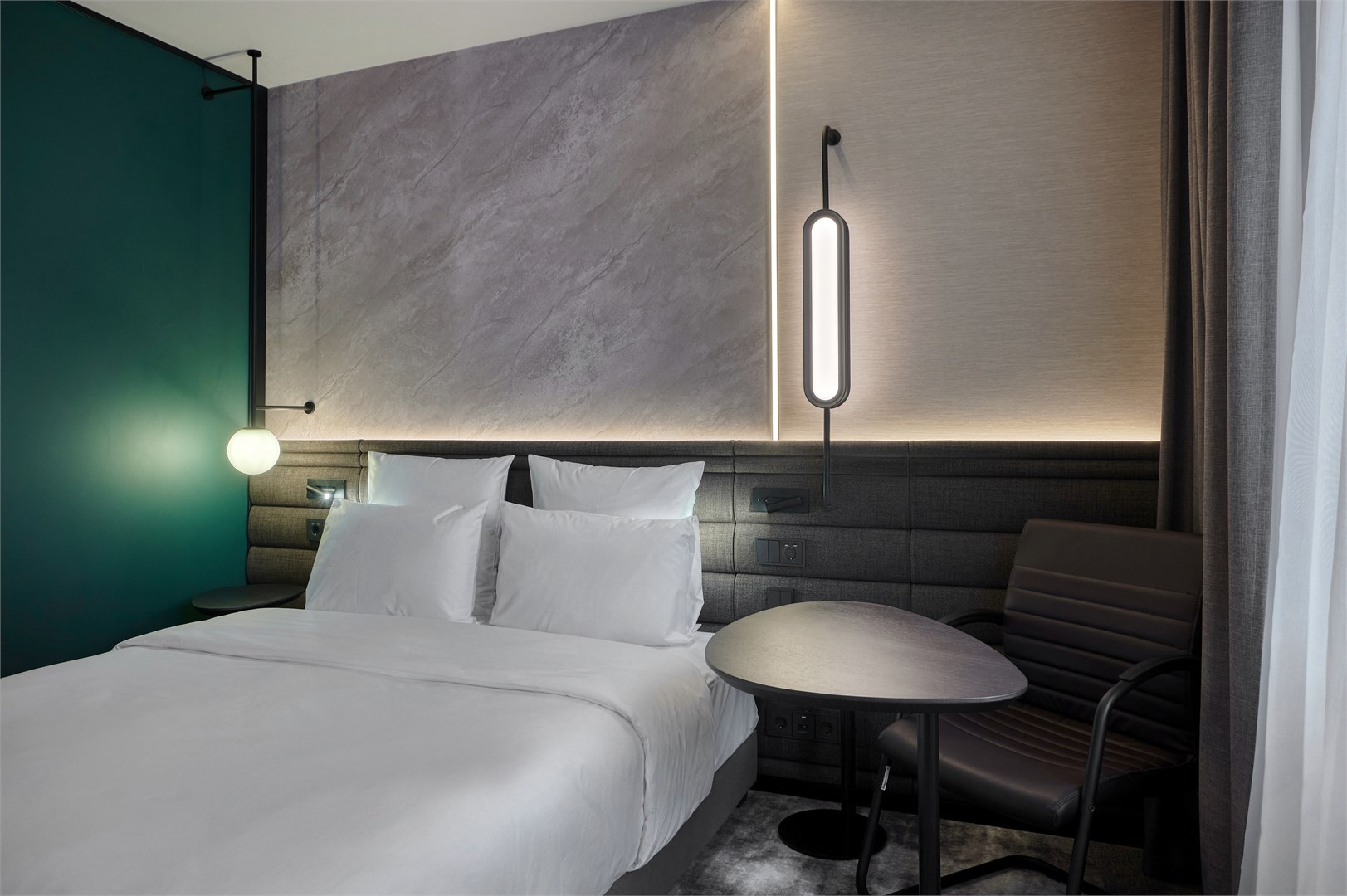 Стандарт с двуспальной кроватью для людей с ограниченными возможностями в Azimut Сити