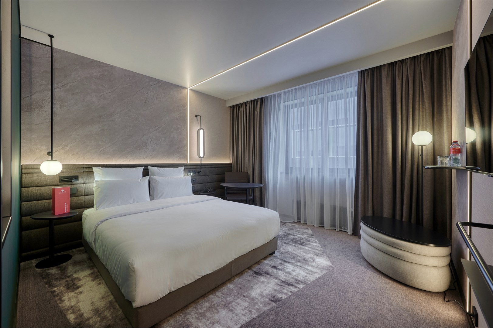 Стандарт с двуспальной кроватью для людей с ограниченными возможностями в Azimut Сити