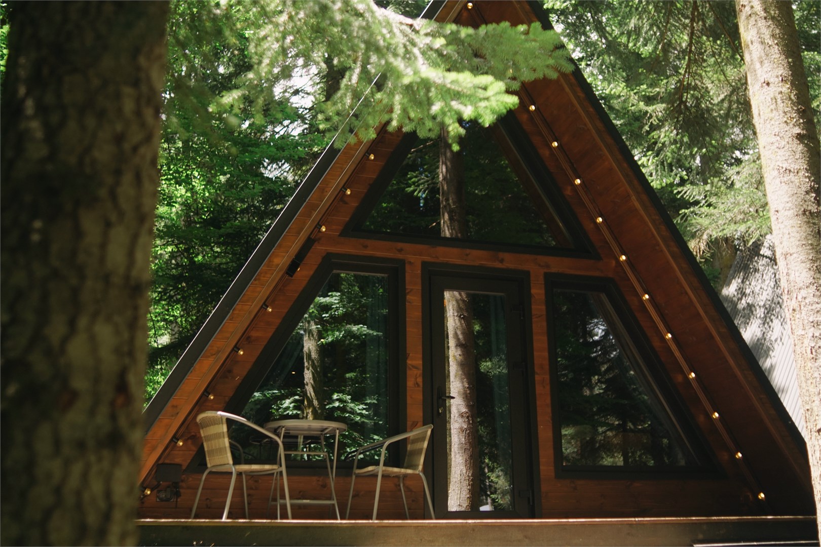 А-фрейм в Атмосфера village