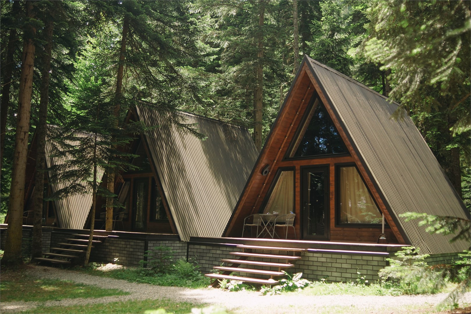 А-фрейм в Атмосфера village