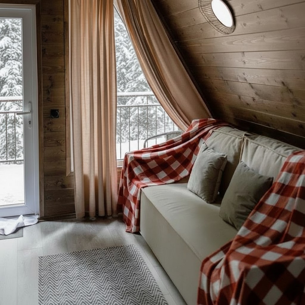 А-фрейм в Атмосфера village