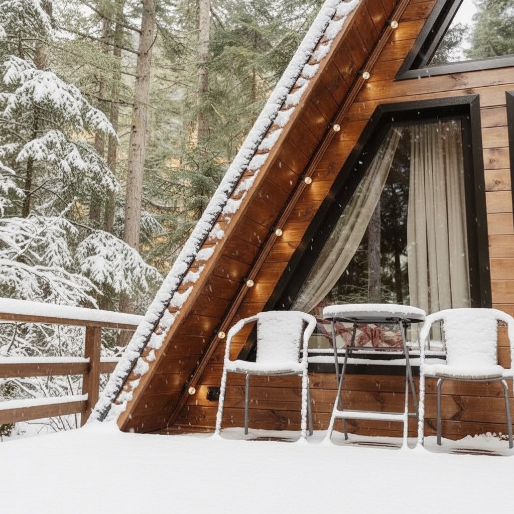 А-фрейм в Атмосфера village