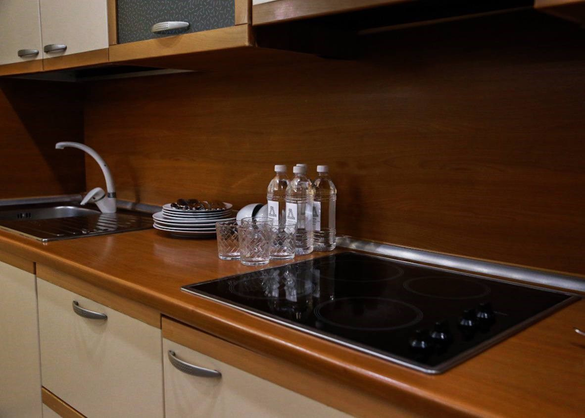 Апартамент с кухней / 2 корпус "Урал" в Десна