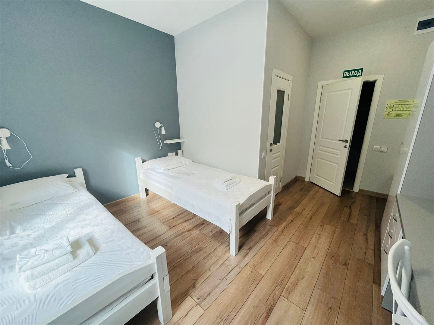 двухместный номер в гостинице в Хуторок