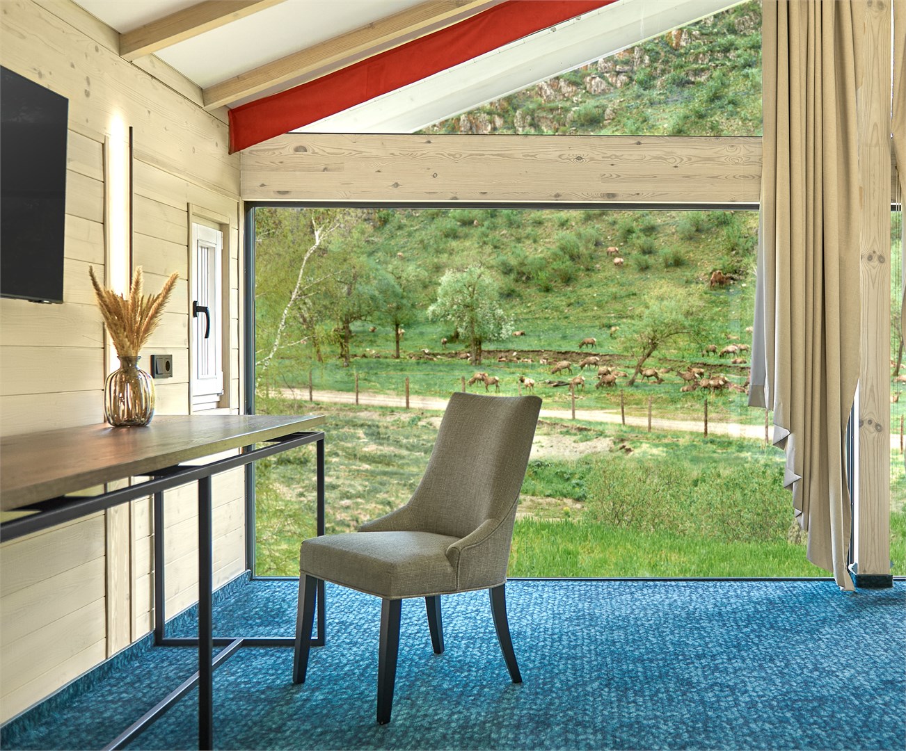 Фотография Шале с двуспальной кроватью 1-я линия