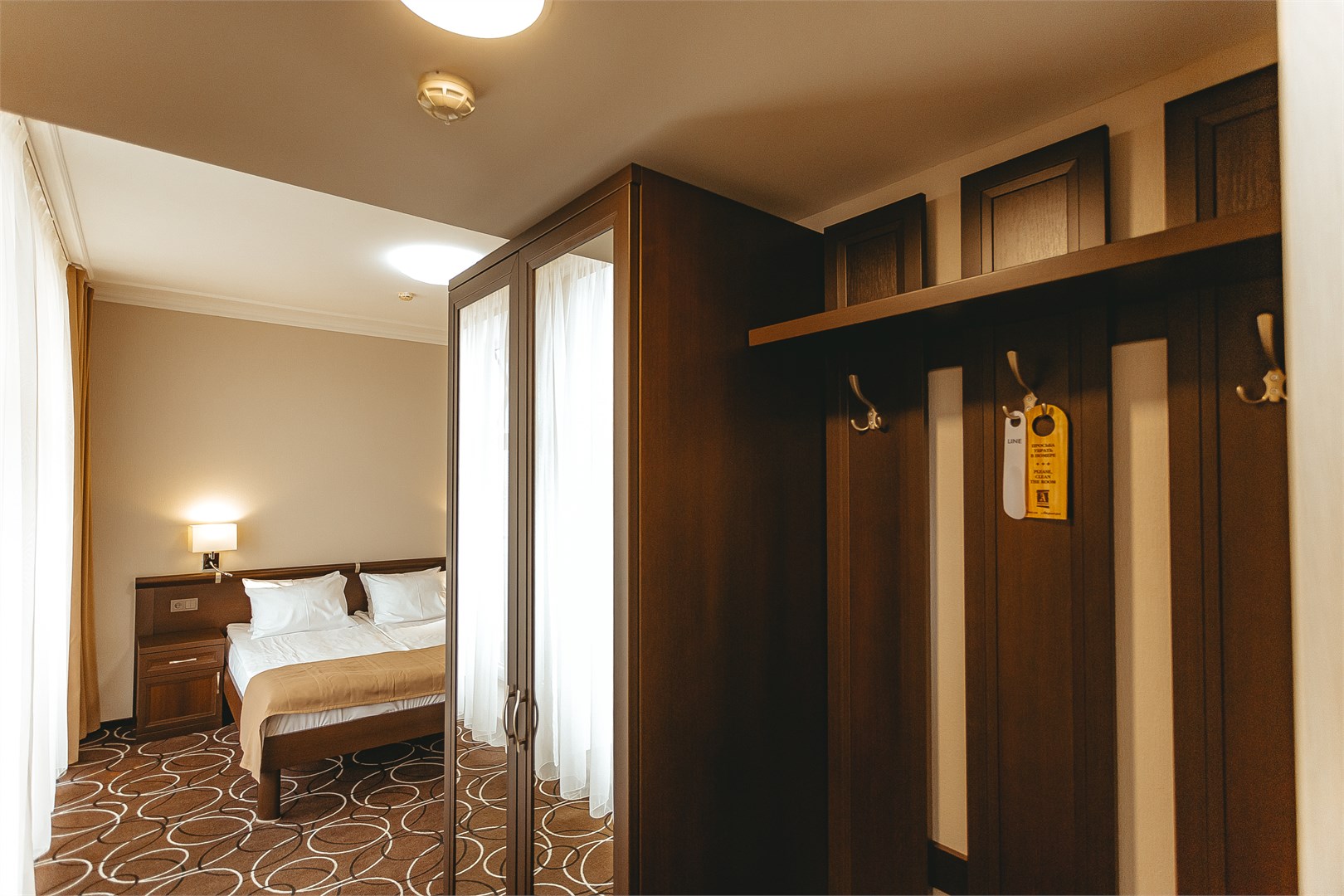 Двухместный номер "Полулюкс" с балконом, прямым видом на море в Априори