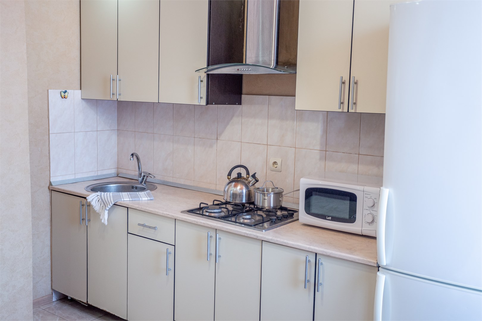 Апартаменты с балконом в Apart lux