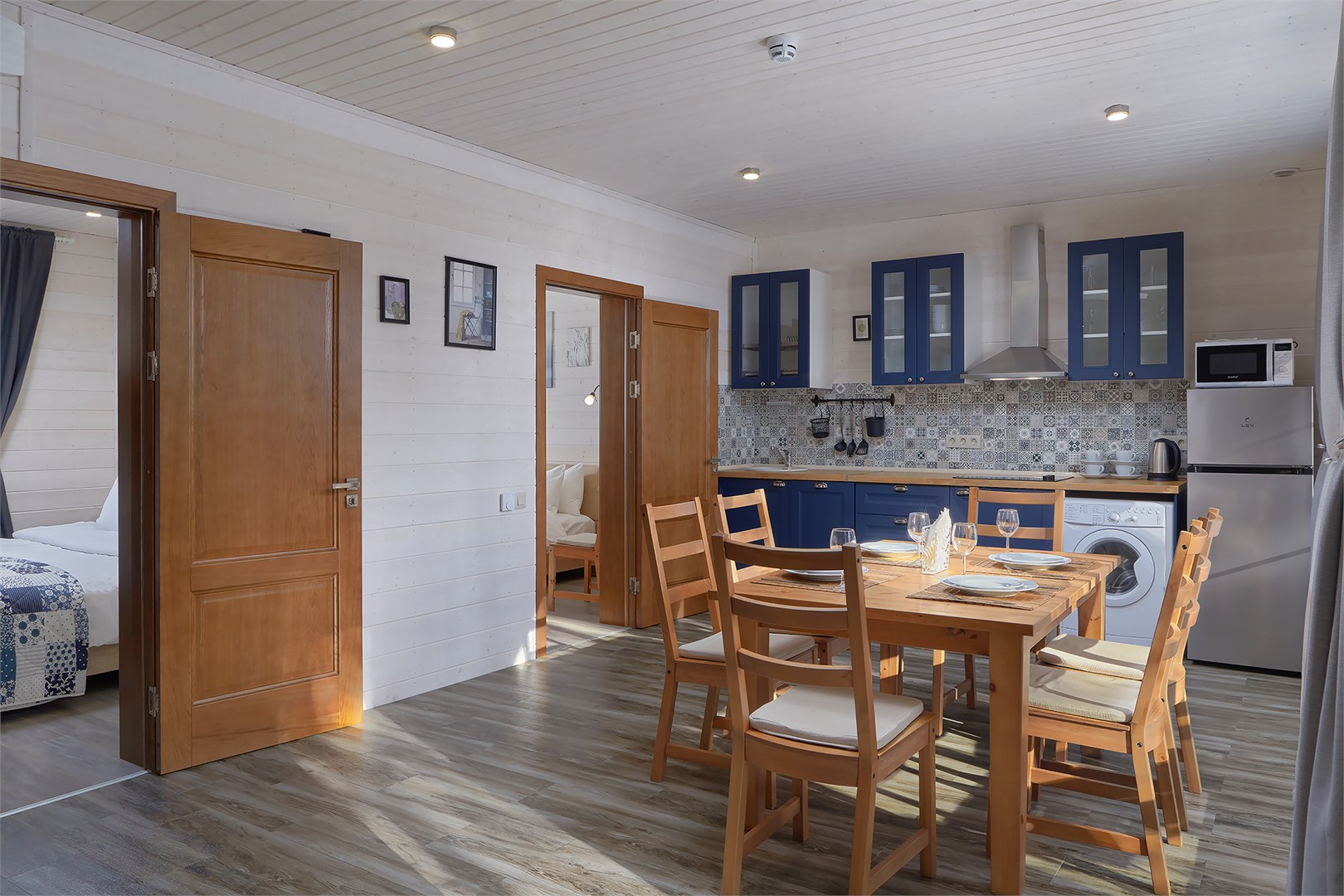 Коттедж "Форест" на 6 человек в Окунёвая