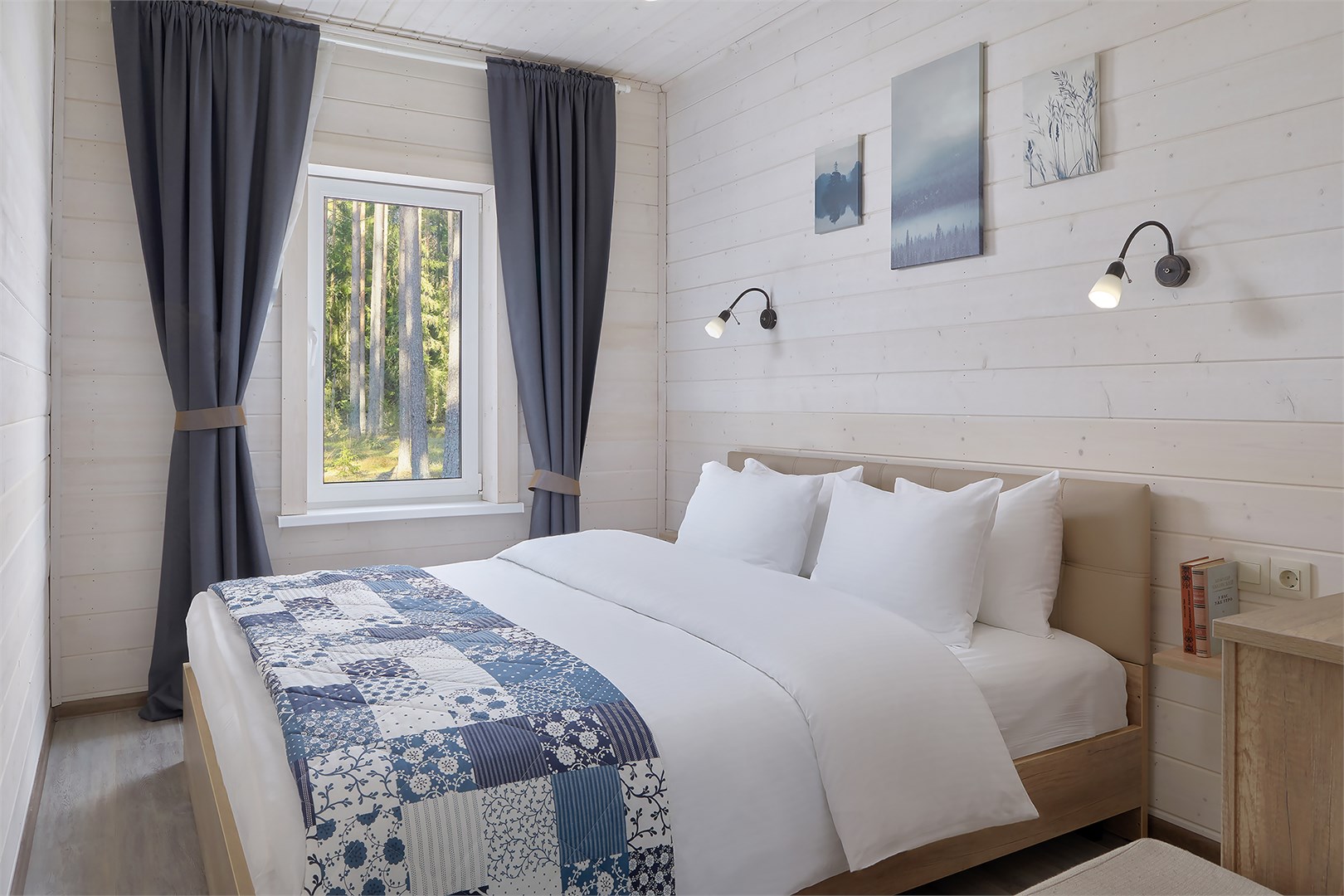 Коттедж "Форест" на 6 человек в Окунёвая