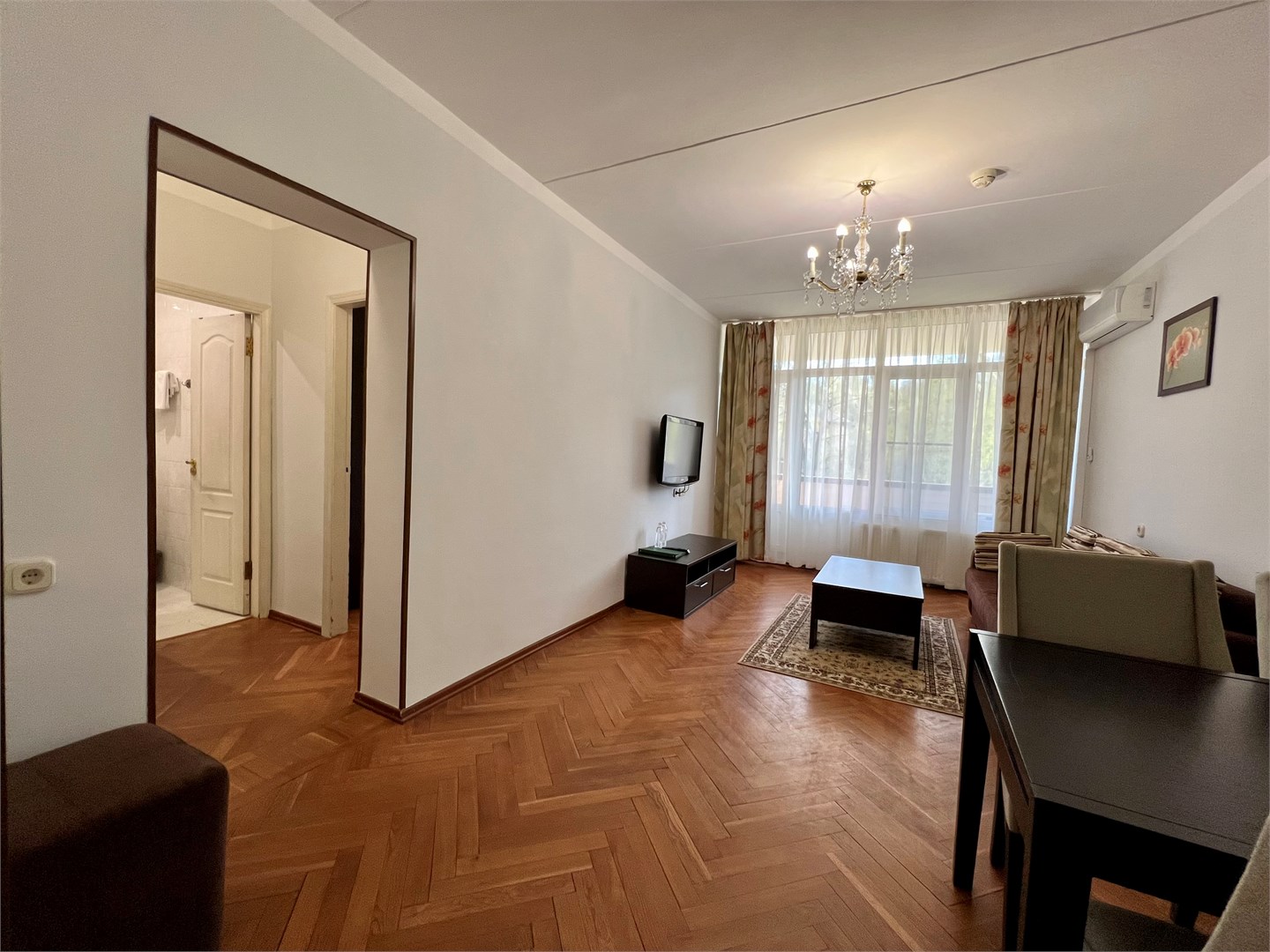 Апартамент с кухней / 1 корпус "Кубань" в Десна