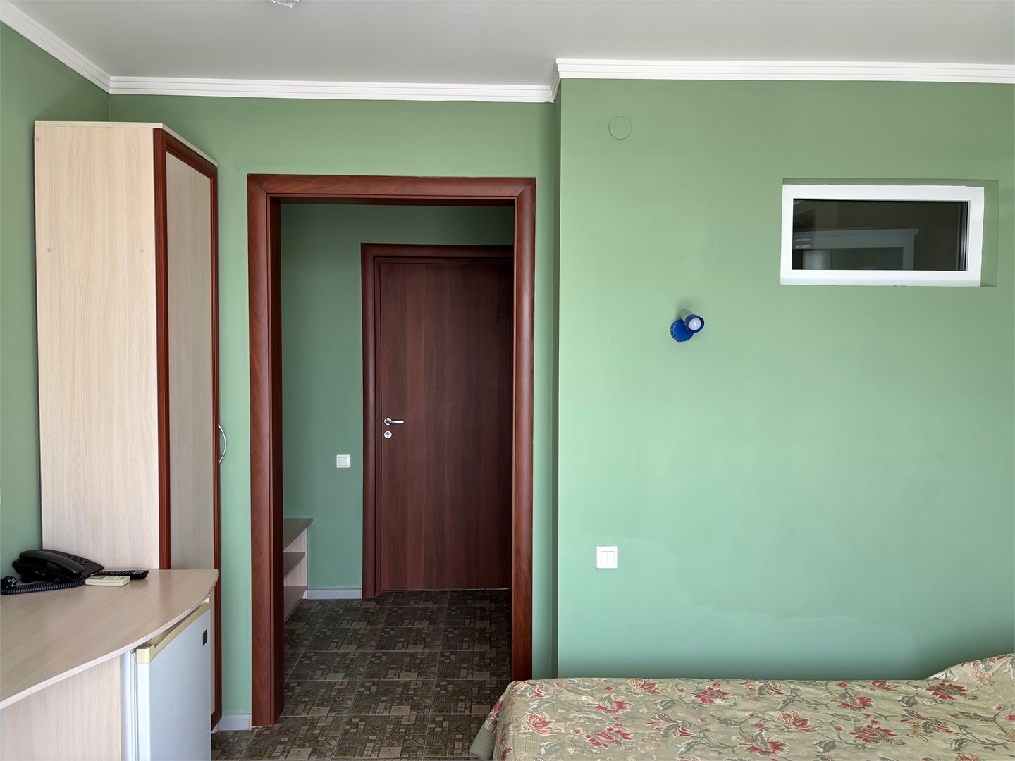 Стандартный двухместный с двумя кроватями и 1 дополнительным местом, с балконом в Казачок