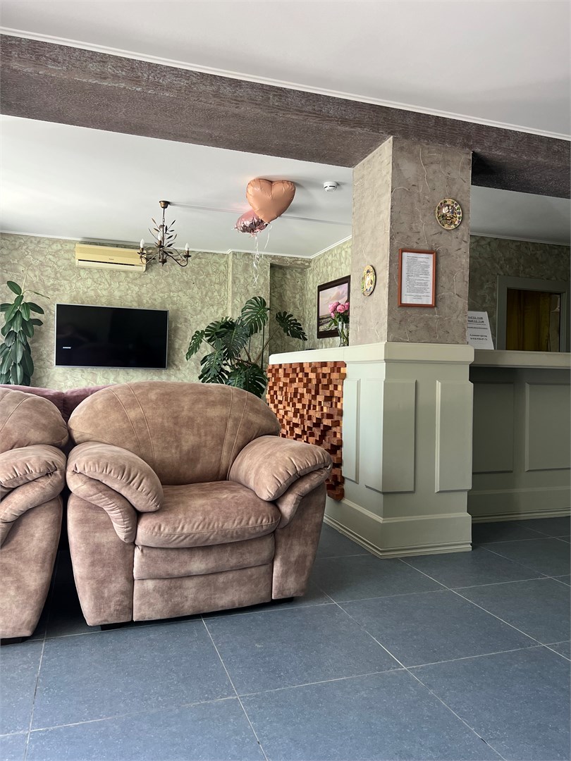 Стандартный двухместный с двумя кроватями и 1 дополнительным местом, с балконом в Казачок