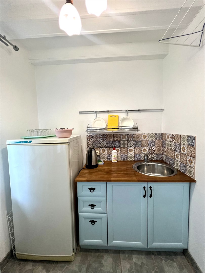 Двухкомнатный четырехместный номер с двуспальной кроватью и 1 дополнительным местом в Казачок