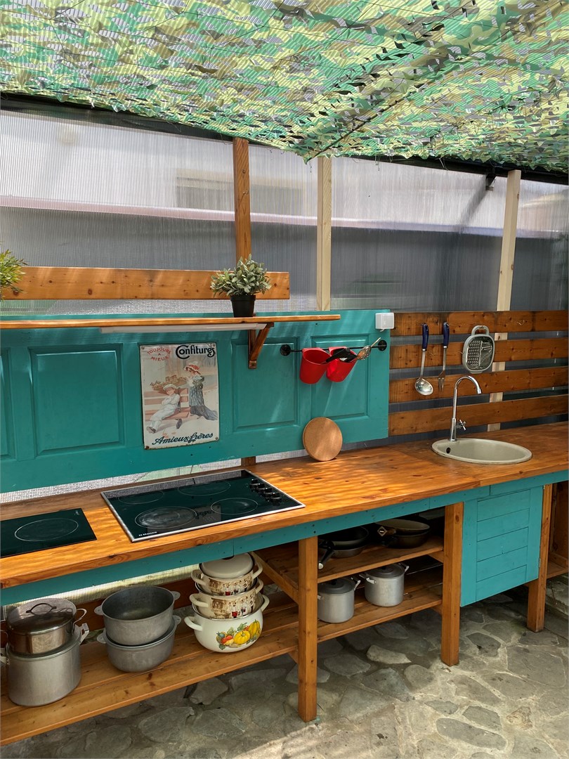 Двухкомнатный четырехместный номер с двуспальной кроватью в Казачок