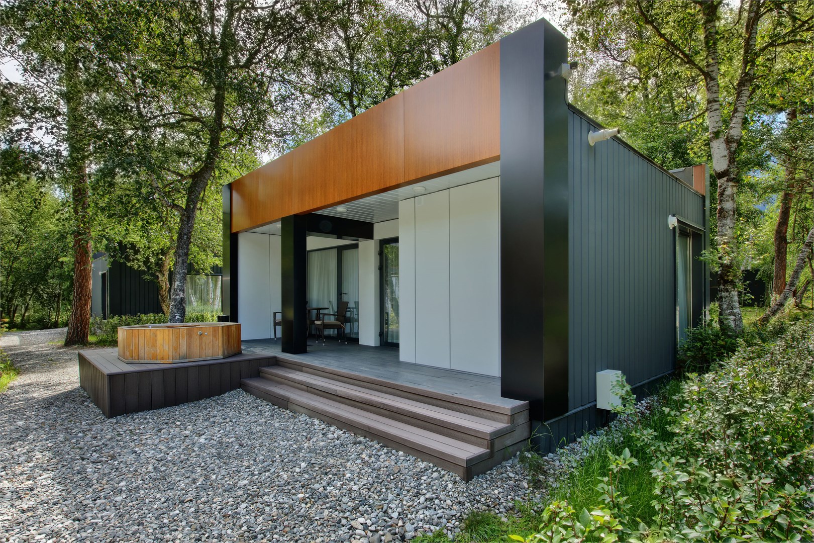 Фотография БУНГАЛО PREMIUM С КУПЕЛЬЮ НА ДРОВАХ