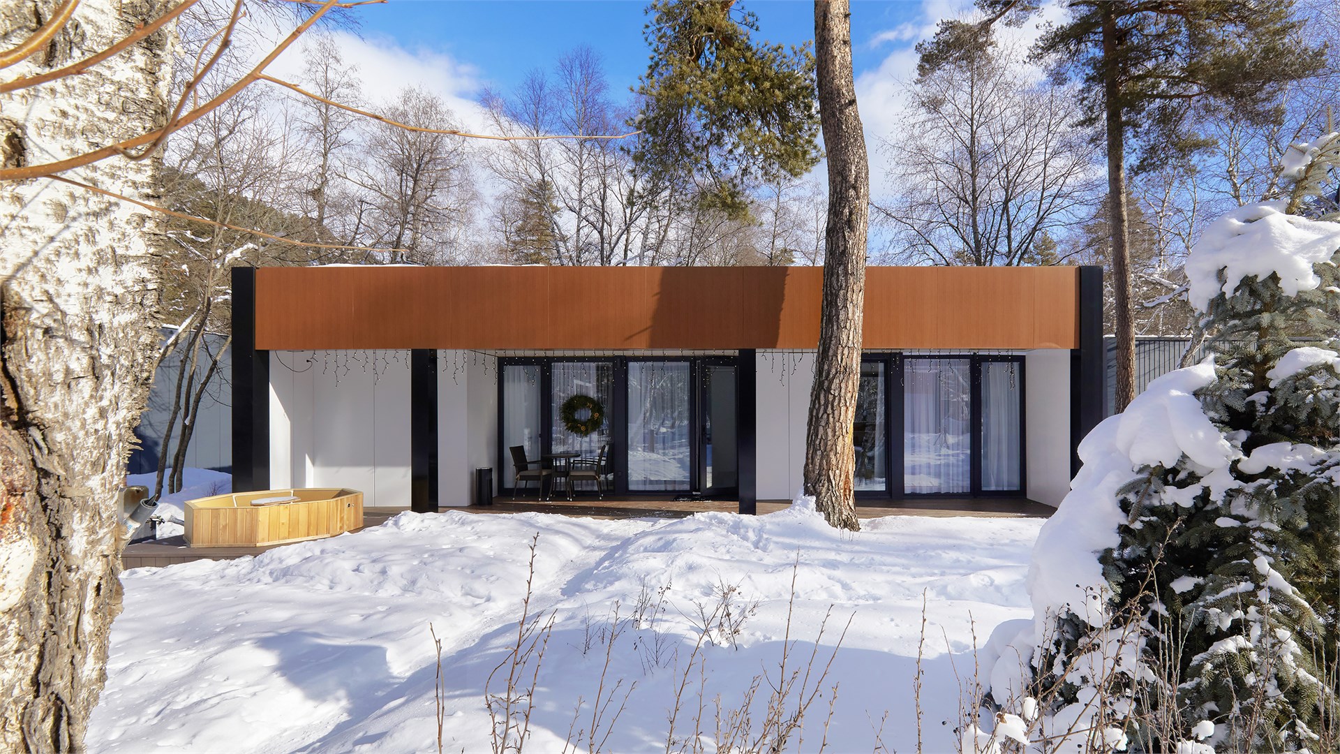 Фотография ВИЛЛА DELUXE С КУПЕЛЬЮ НА ДРОВАХ