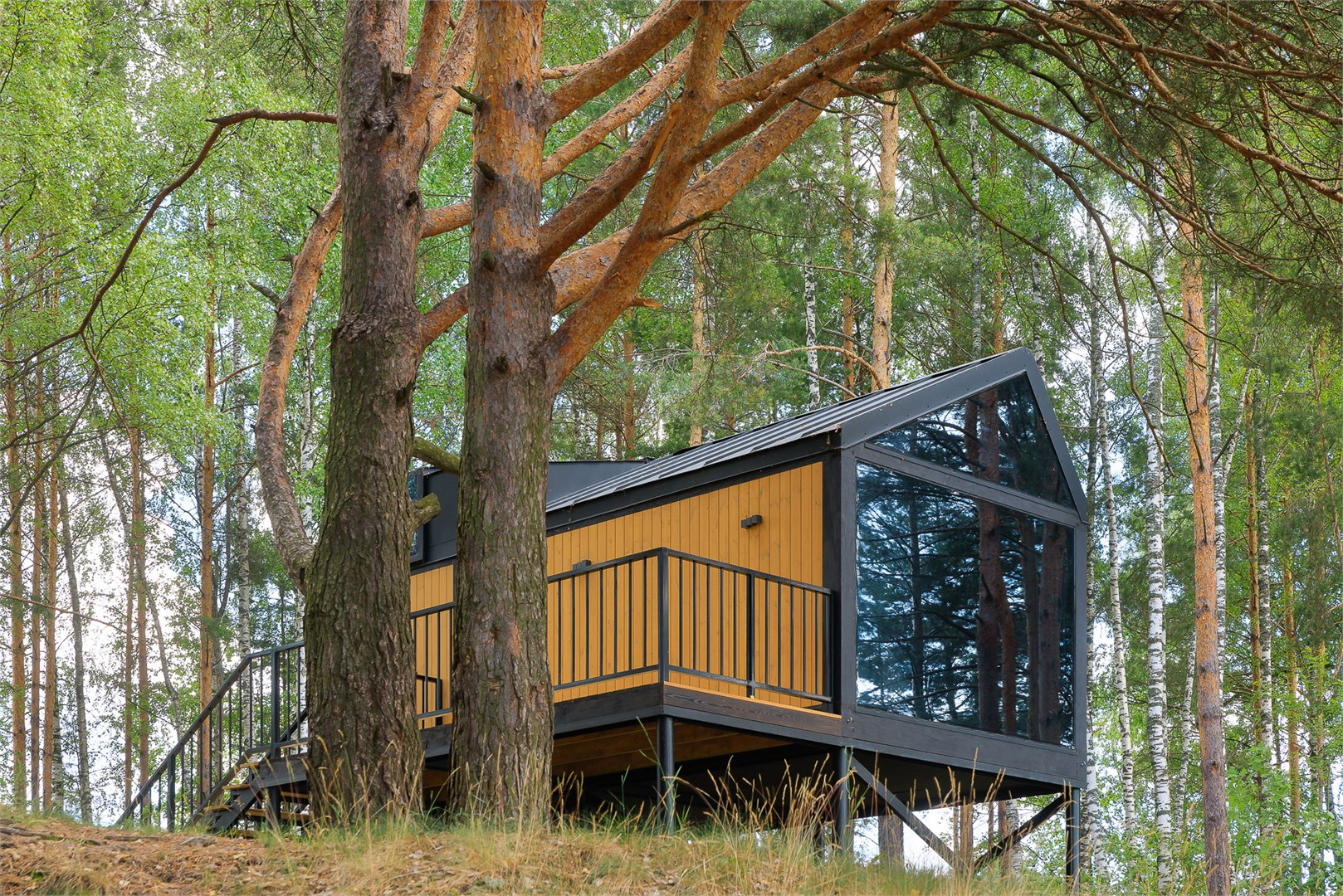 Барн (Глэмпинг) в Конаково Ривер Клаб