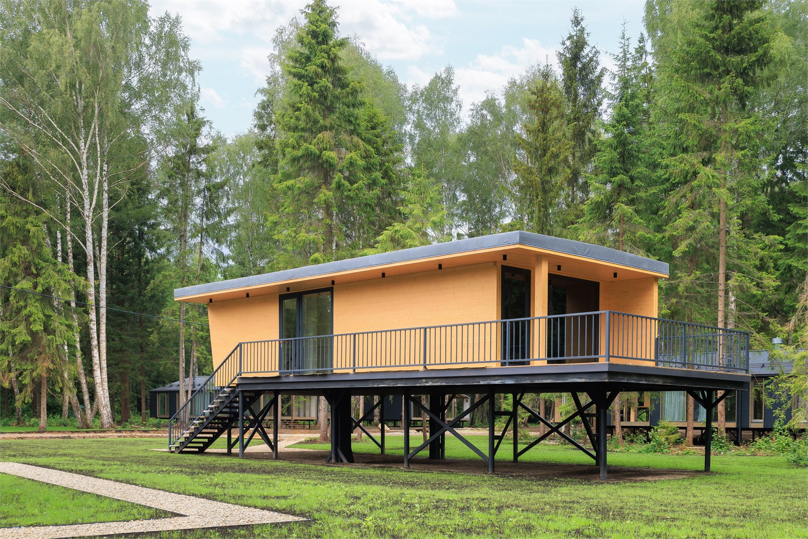 Форест Хаус  (Глэмпинг) в Конаково Ривер Клаб