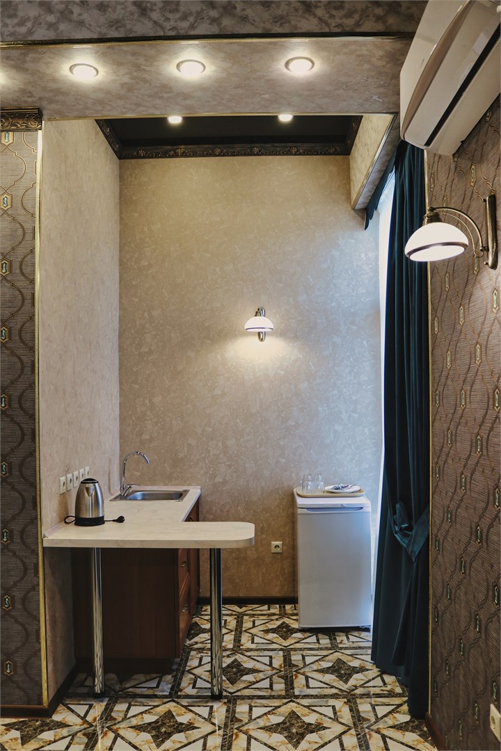 1-комнатный 2-местный Апартаменты-студия с видом на море в Мишель