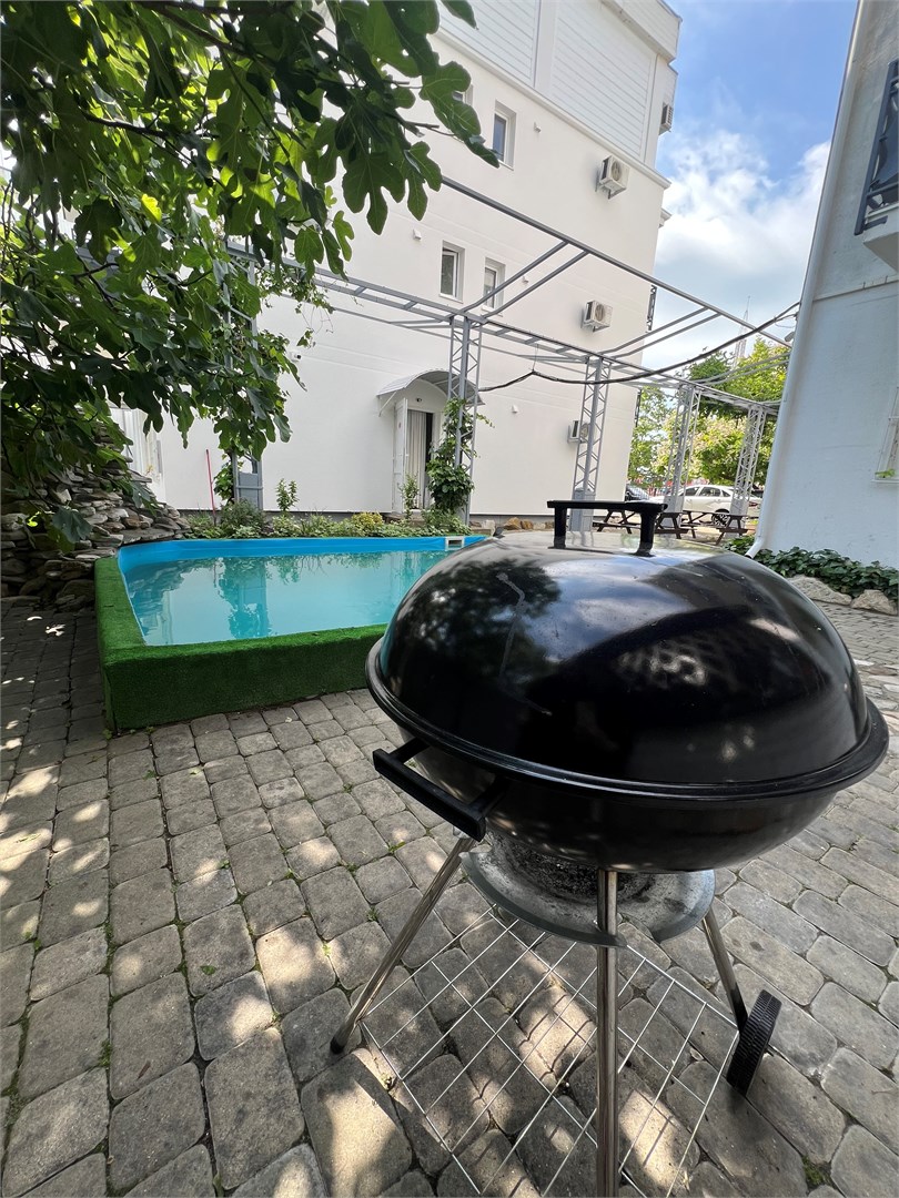 Стандартный двухместный с двумя кроватями и 1 дополнительным местом, без балкона в Казачок