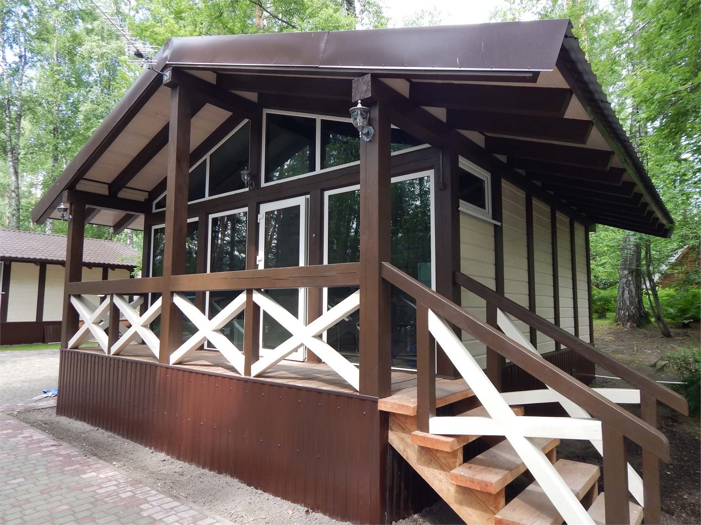 ШАЛЕ вторая линия от реки Катунь в Алтан