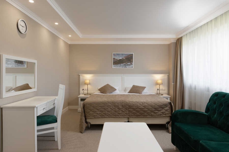 Делюкс 2-местный вид на горы (2 корпус) в Долина Нарзанов Нальчик