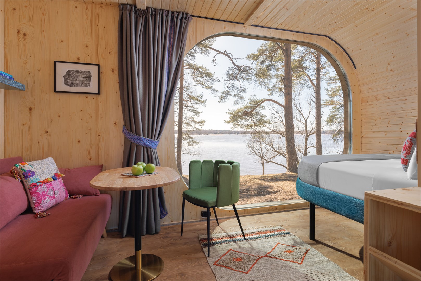 Артхаус (Глэмпинг) в Конаково Ривер Клаб