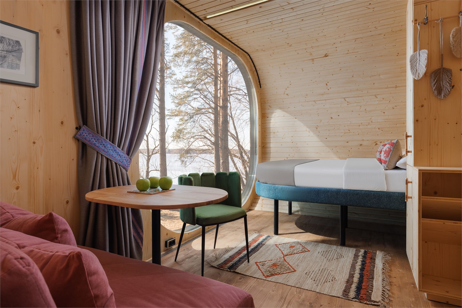 Артхаус (Глэмпинг) в Конаково Ривер Клаб