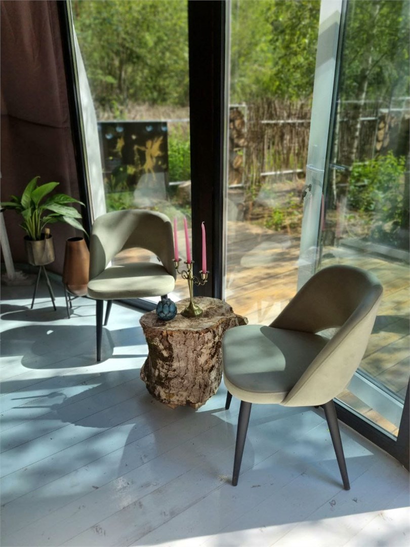 Геокупол в стиле домика Рыцаря в Фэнтези