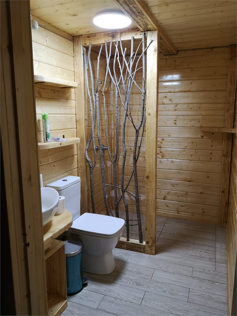 Геокупол в стиле домика Рыцаря в Фэнтези