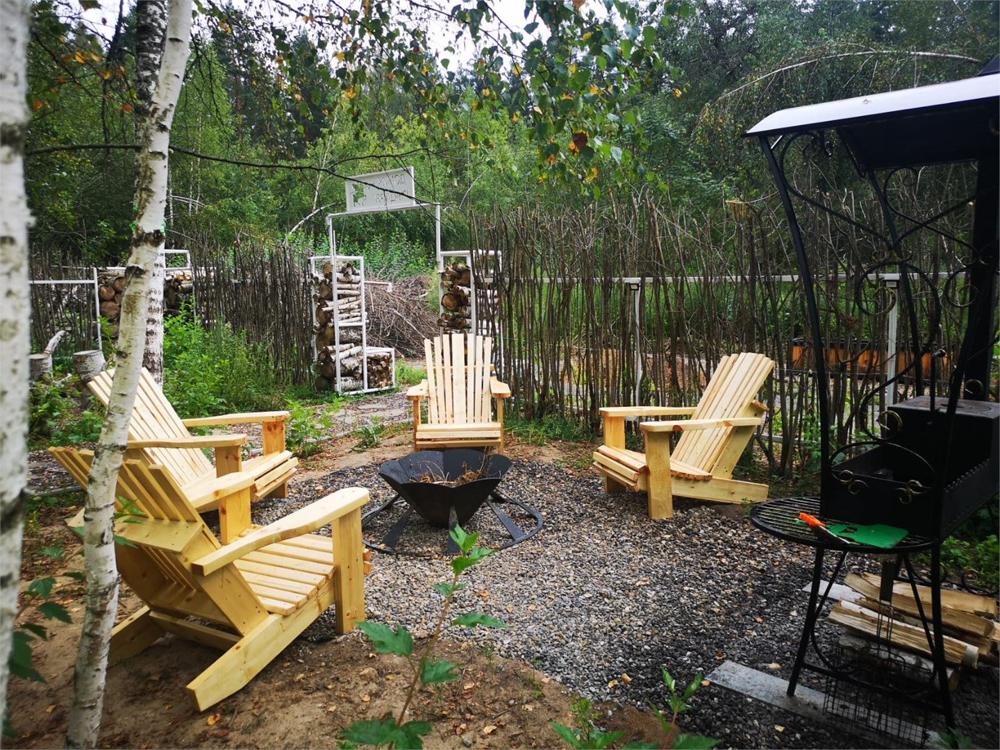 Геокупол в стиле домика Рыцаря в Фэнтези