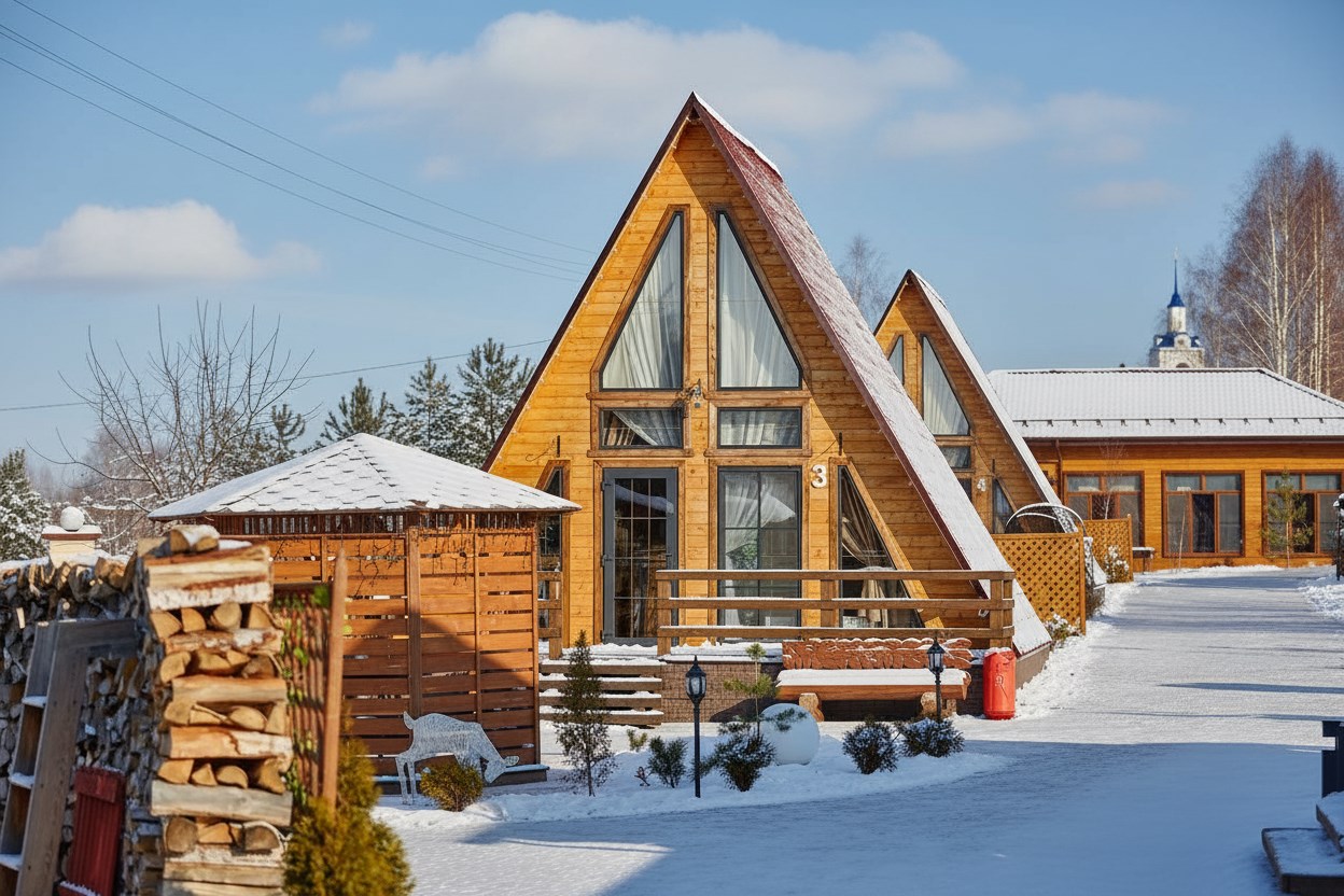 3 Гостевой дом A-Frame в Мордасово