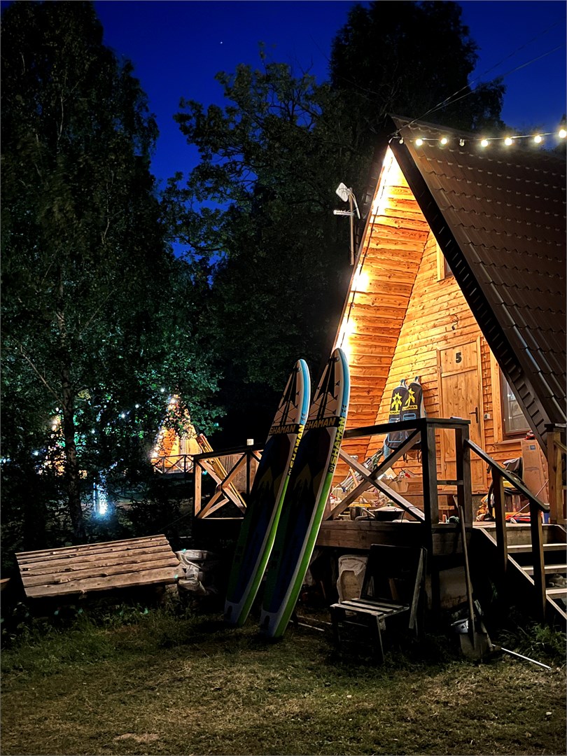 Экодом А-фрейм в Сарыташ