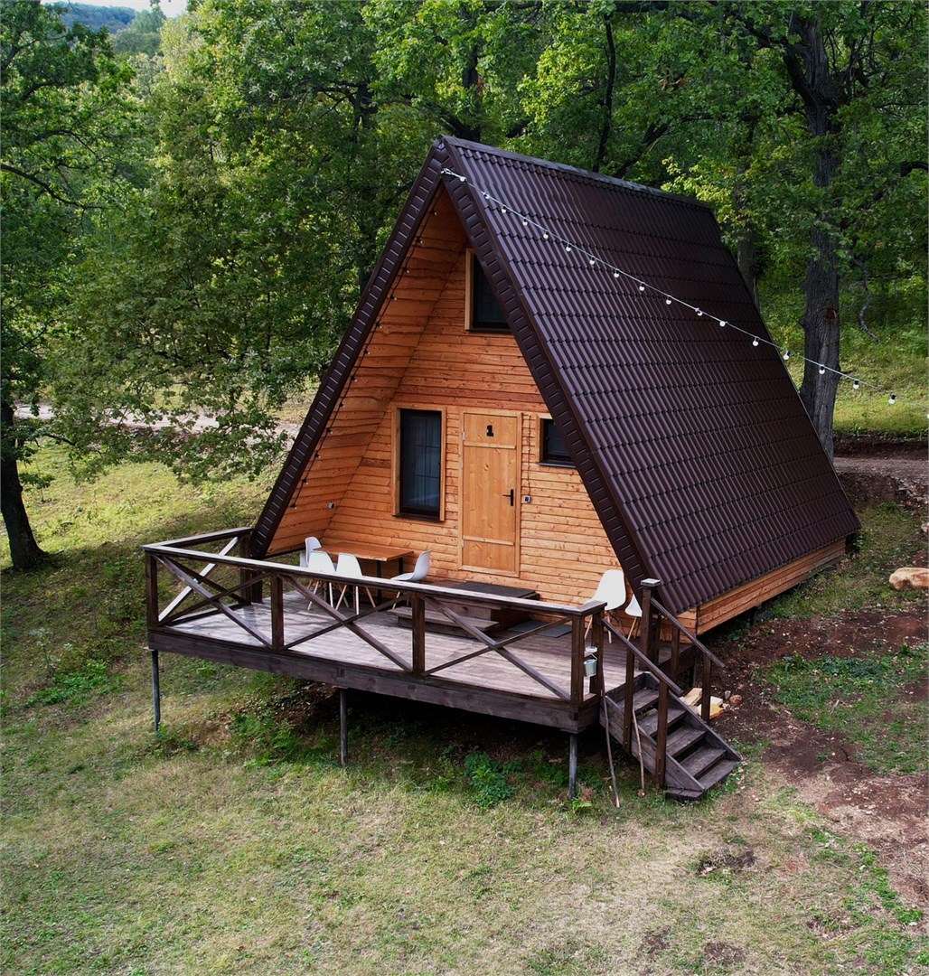 Экодом А-фрейм в Сарыташ