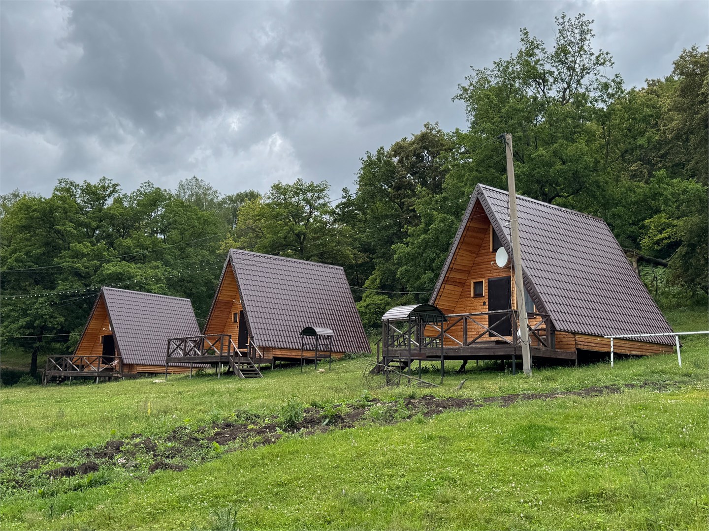 Экодом А-фрейм в Сарыташ