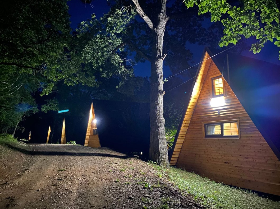 Экодом А-фрейм в Сарыташ