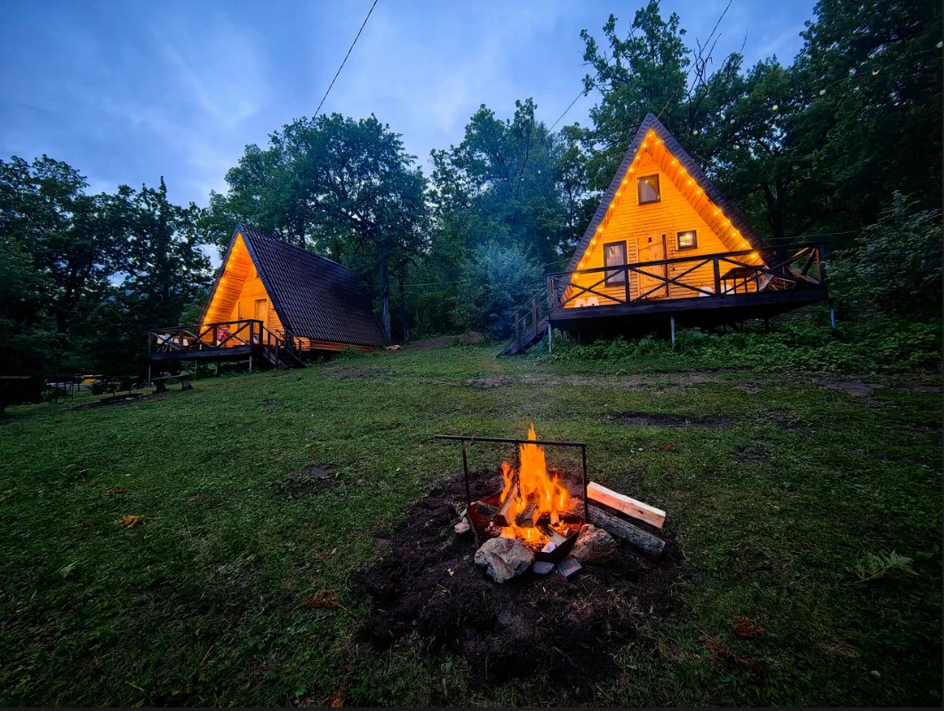 Экодом А-фрейм в Сарыташ