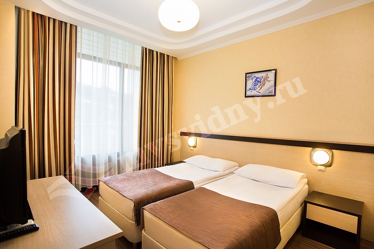 Комфорт семейный 2-комнатный (Арена) в AZIMUT Здоровье Мыс Видный