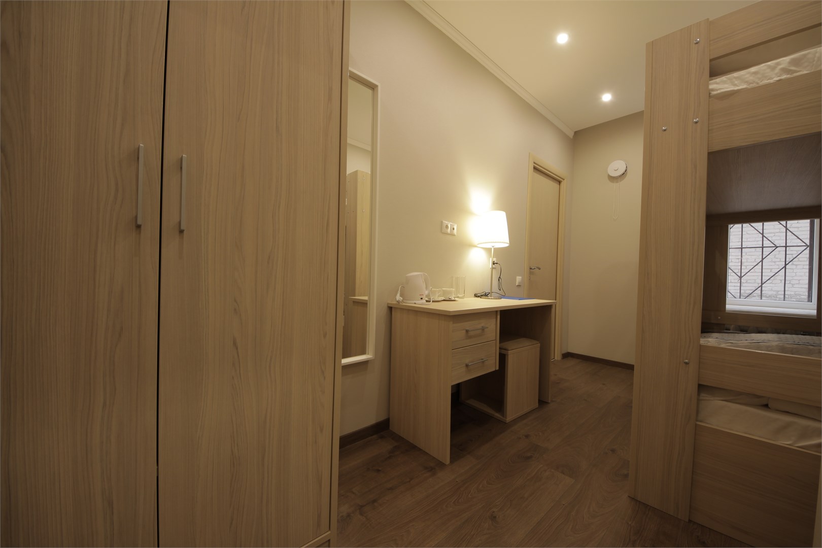 Двухместный номер с двухъярусной кроватью в Игрок на Владимирской