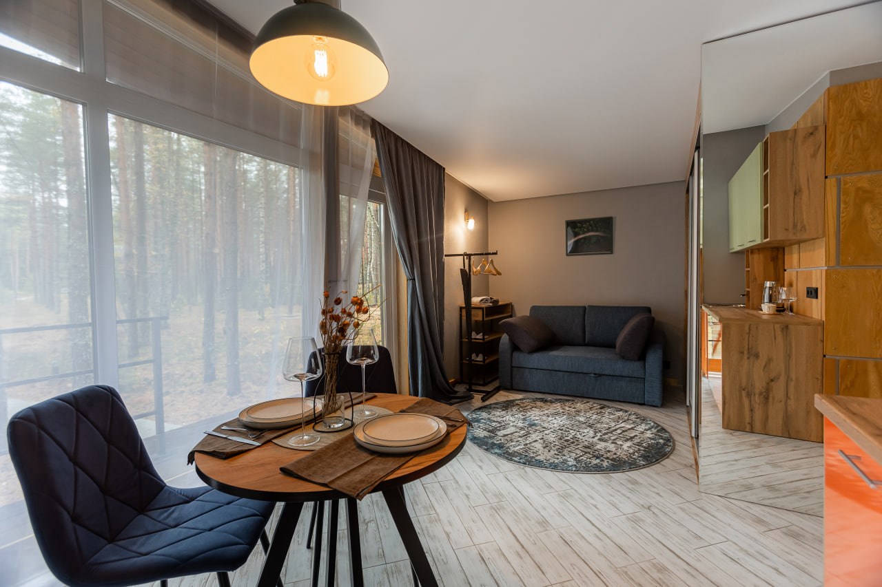 Домик-шале в Вино и Сосны