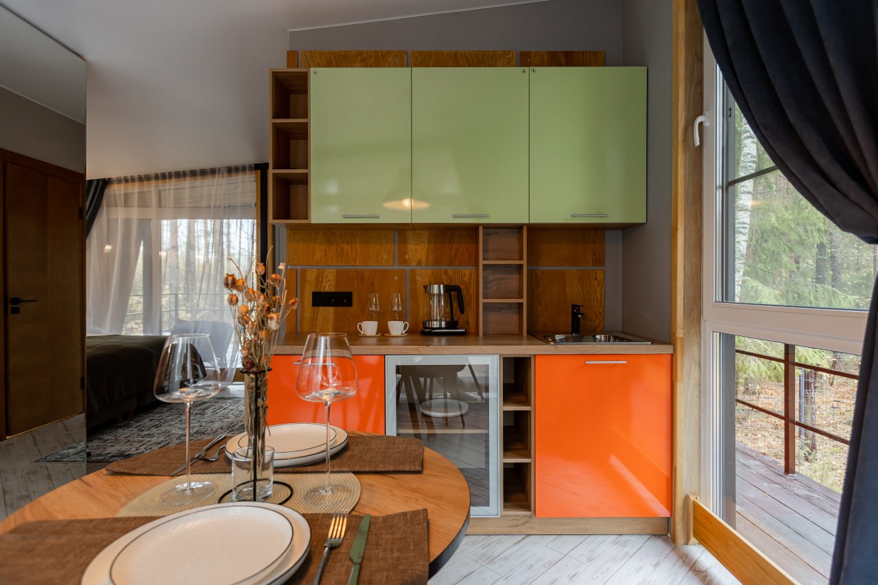 Домик-шале в Вино и Сосны